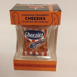 Main and Local Hawkins Cheezies Ornament NIP Canadian Cheezies
